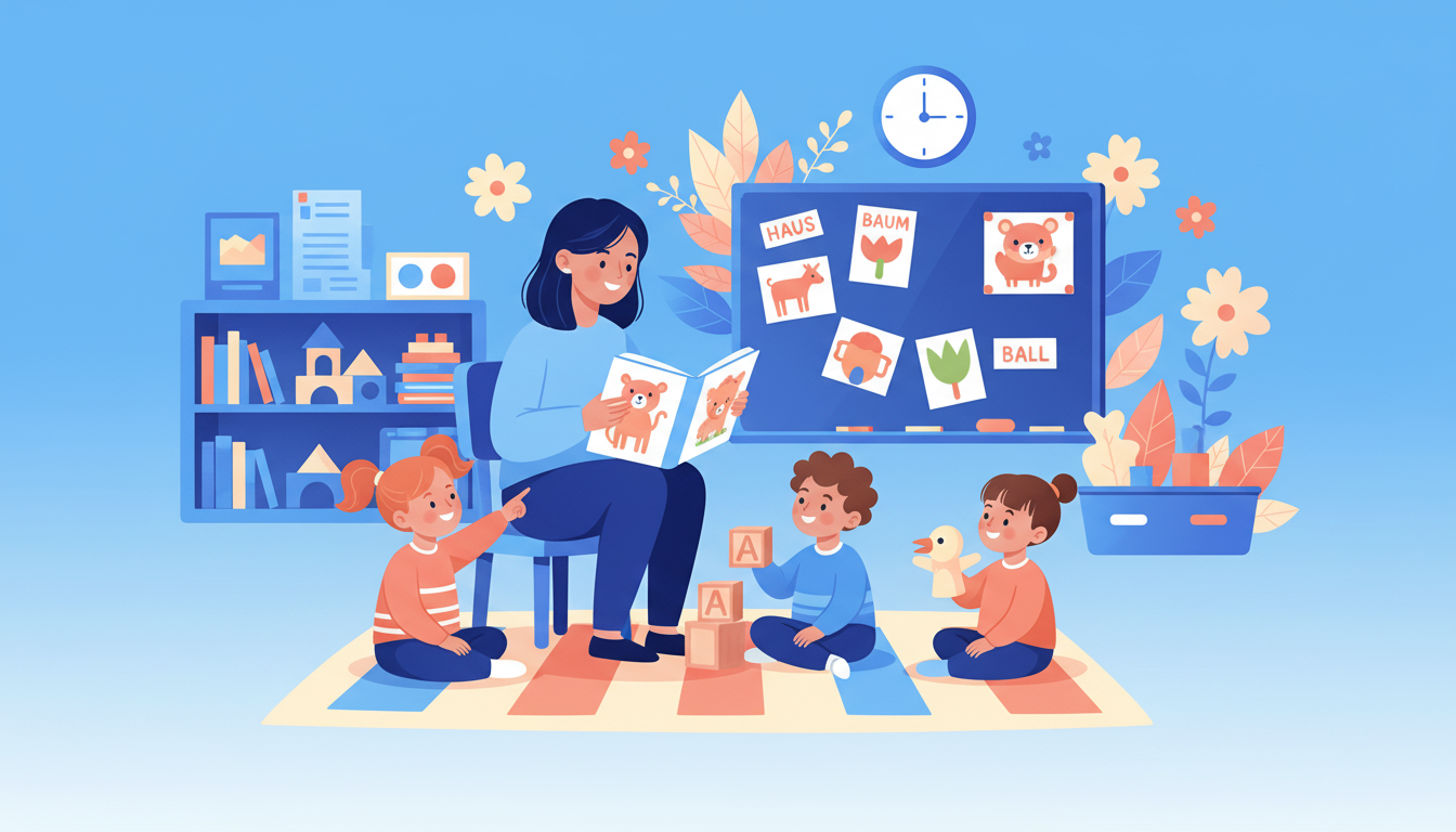 Sprachförderung im Kita-Alltag